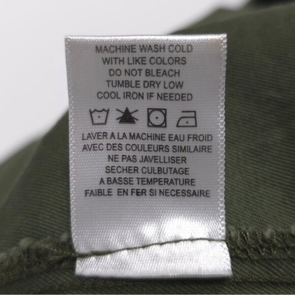 Anthropologie RO & DE Army Zip Long Vest Jacket Cargo Pockets WWN8758RK SMALL - Picture 14 of 14